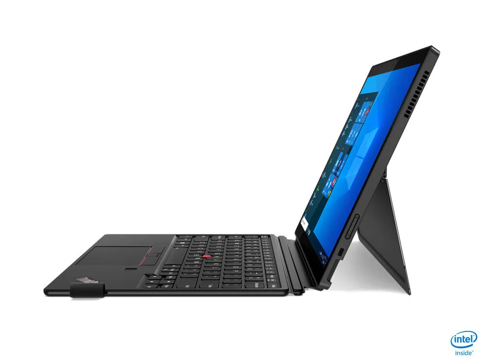 Lenovo ThinkPad X12 Detachable Intel® Core™ i5 i5-1130G7 Hybrid (2-in-1) 31.2 cm (12.3") Touchscreen Full HD  8 GB LPDDR4x-SDRAM 256 GB SSD Wi-Fi 6 (802.11ax) Windows 10 Pro Black