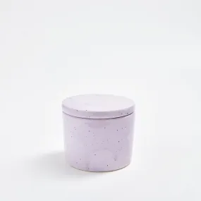 Lilac Party Jar With Lid