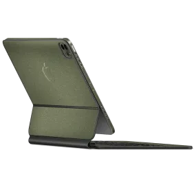 Magic Keyboard for iPad Pro 11" (2021) Military Green Metallic Skin