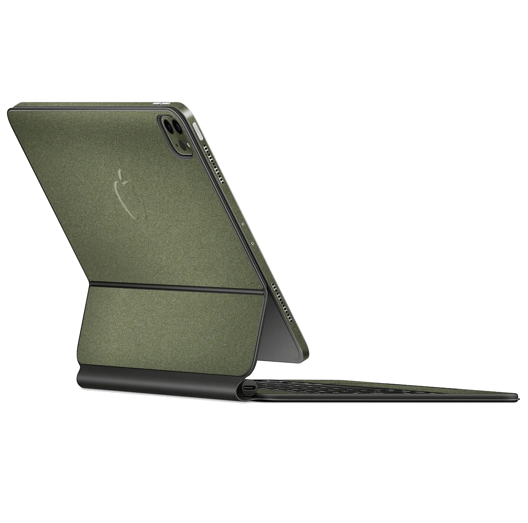 Magic Keyboard for iPad Pro 11" (2021) Military Green Metallic Skin