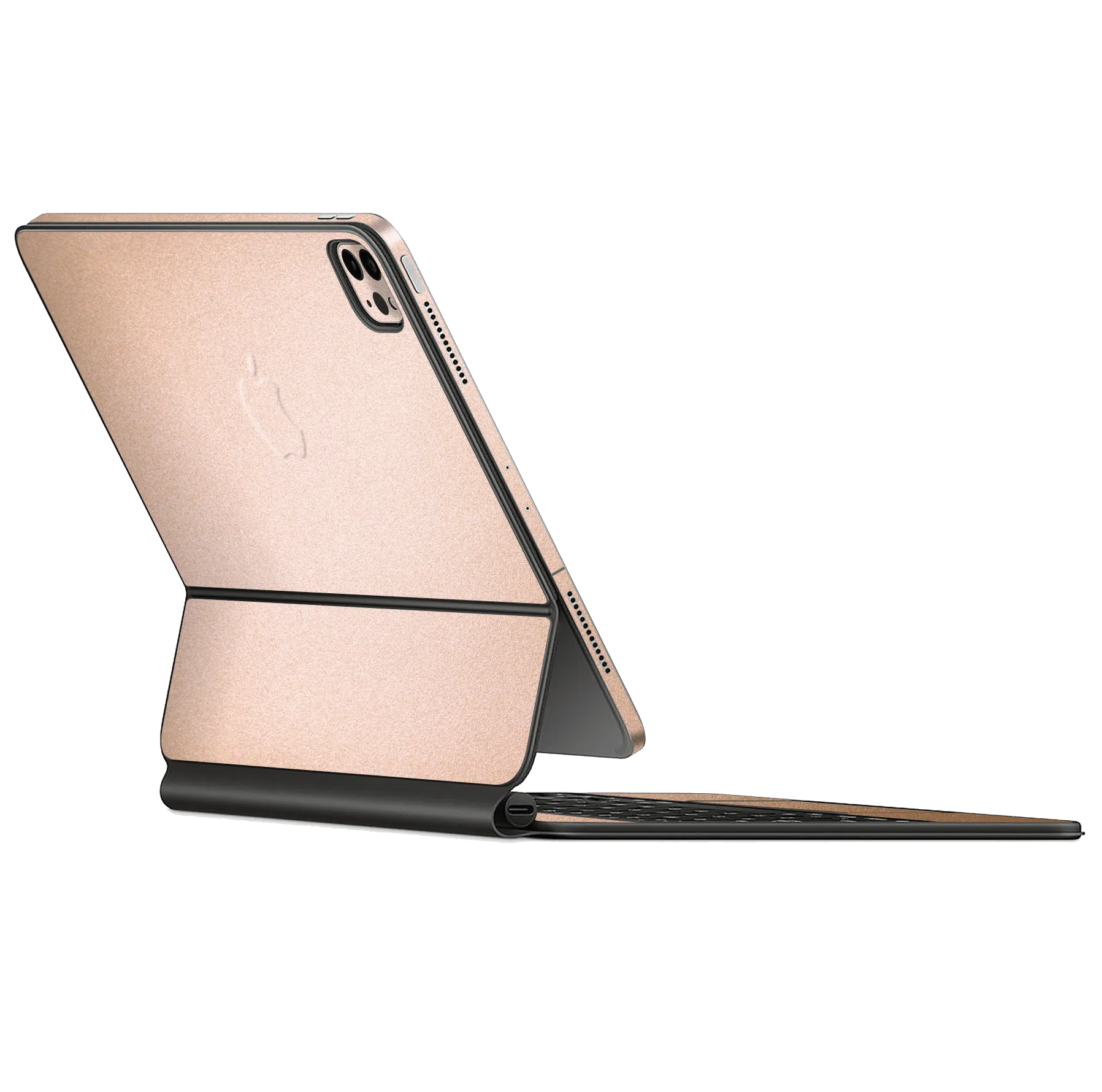 Magic Keyboard for iPad Pro 12.9" (Gen 3-4) LUXURIA Rose Gold Metallic Skin