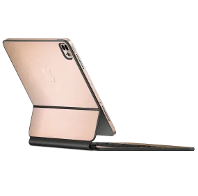 Magic Keyboard for iPad Pro 12.9" (Gen 3-4) LUXURIA Rose Gold Metallic Skin