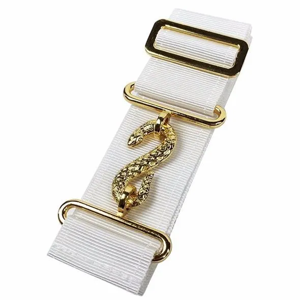 Masonic Belt Extender White