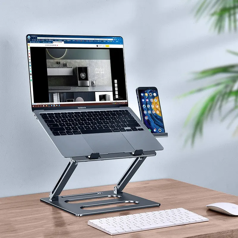 Metal Laptop Stand Office Adjustable Lift Table