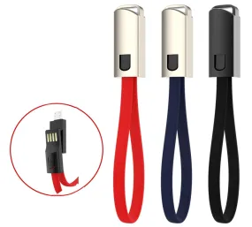 Micro USB Type C Fast Charging Mobile Phone Charger Cable for Samsung Galaxy - Xiaomi Portable Keychain USB Data Cable