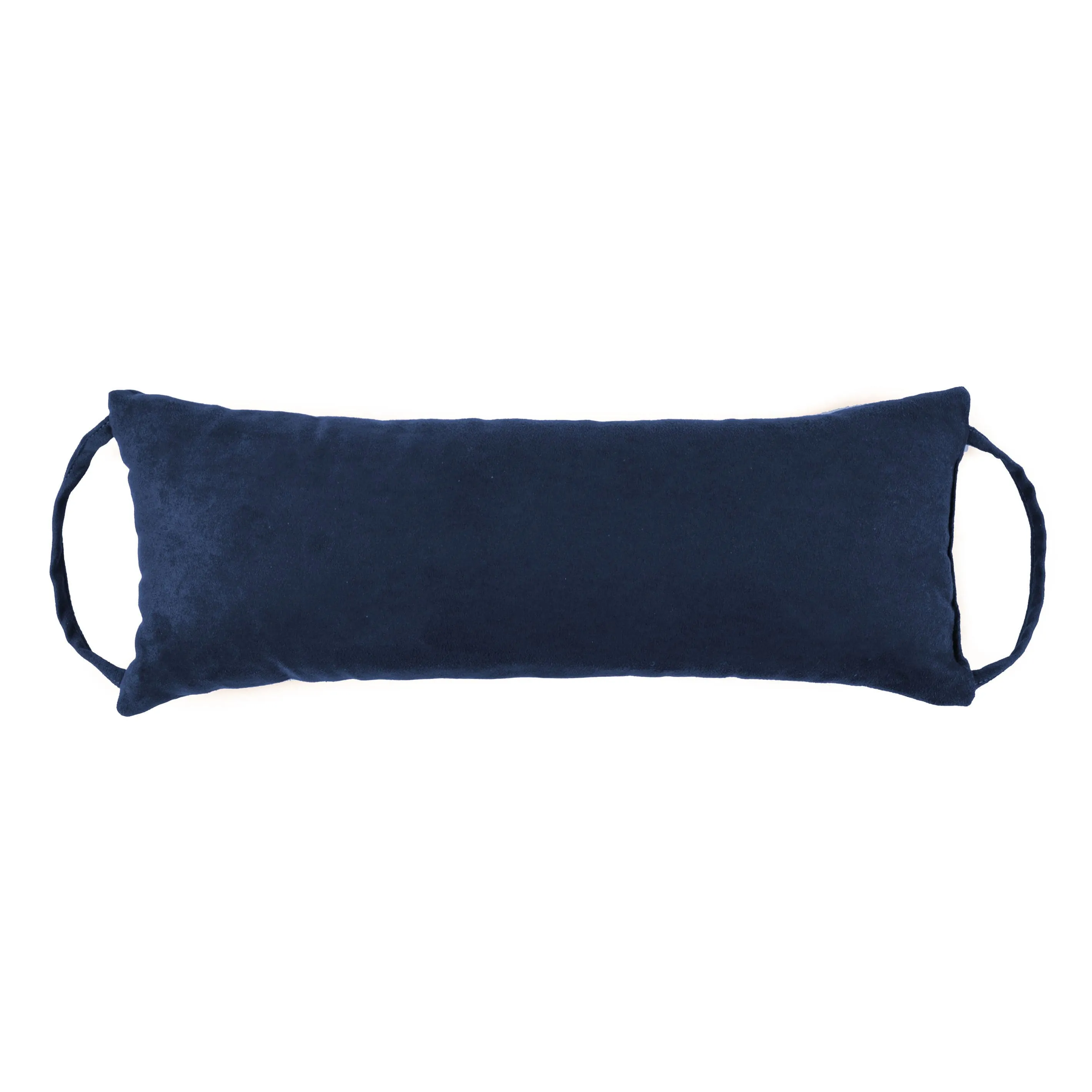 Microsuede Royal Blue Rocker Back Extender Pillow - Headrest Pillow