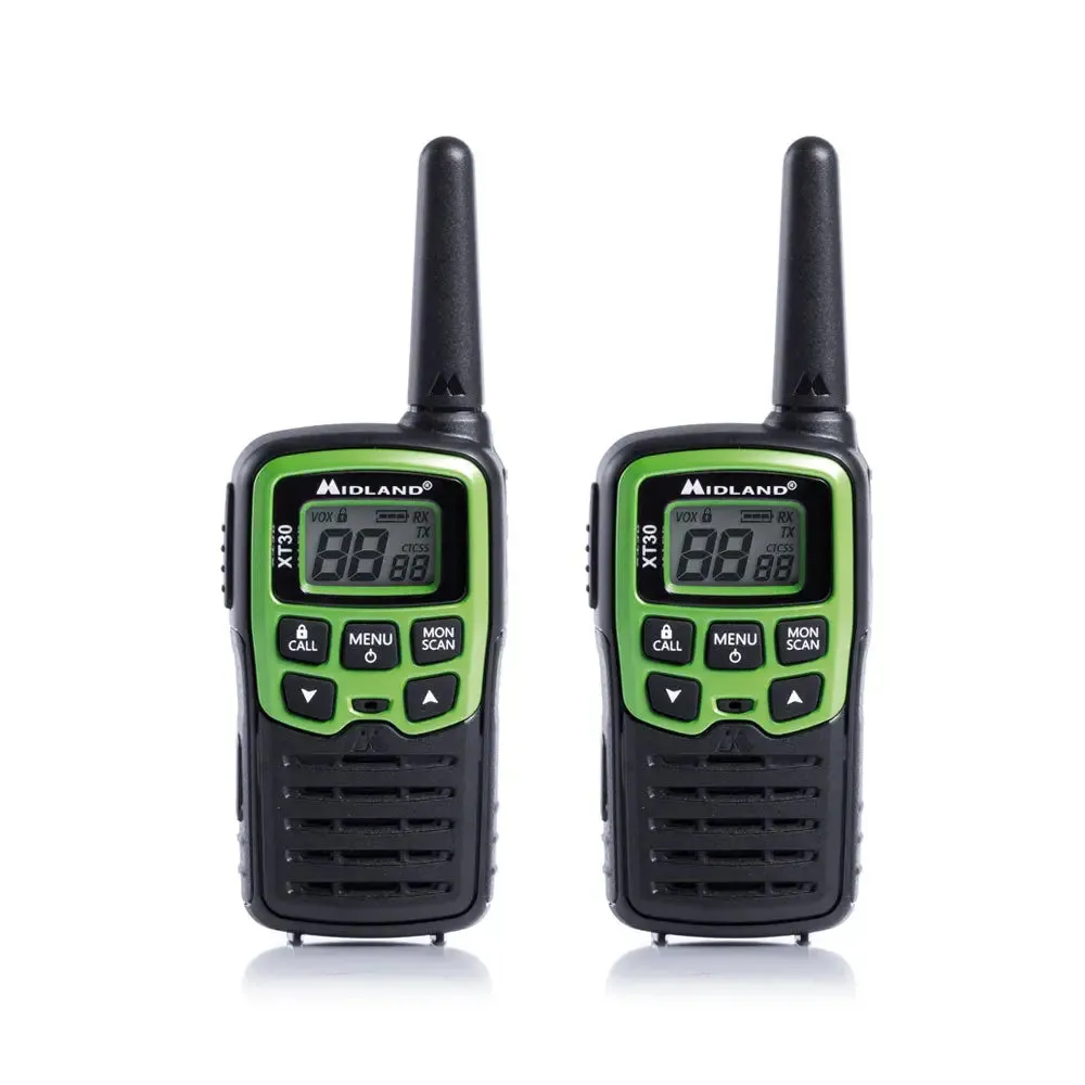 Midland XT30 Walkie Talkie with USB Charger