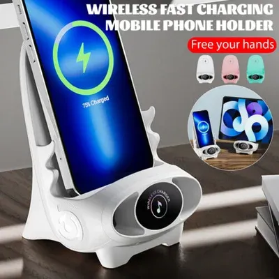 ⚡️Mini Chair Wireless Fast Charger Multifunctional Phone Holder