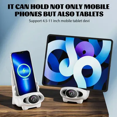 ⚡️Mini Chair Wireless Fast Charger Multifunctional Phone Holder