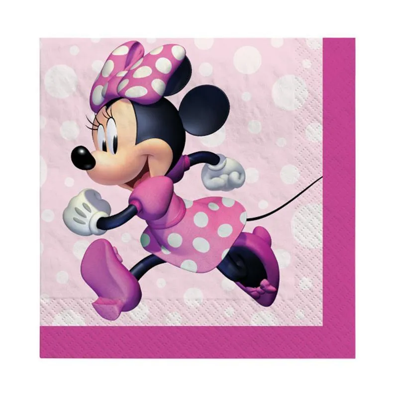 Minnie Mouse Forever beverage napkins,16 per package