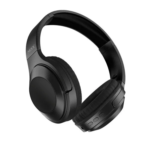 Mixx StreamQ C1 On-Ear Wireless Headphones Black | SQC1-BK-BK-328