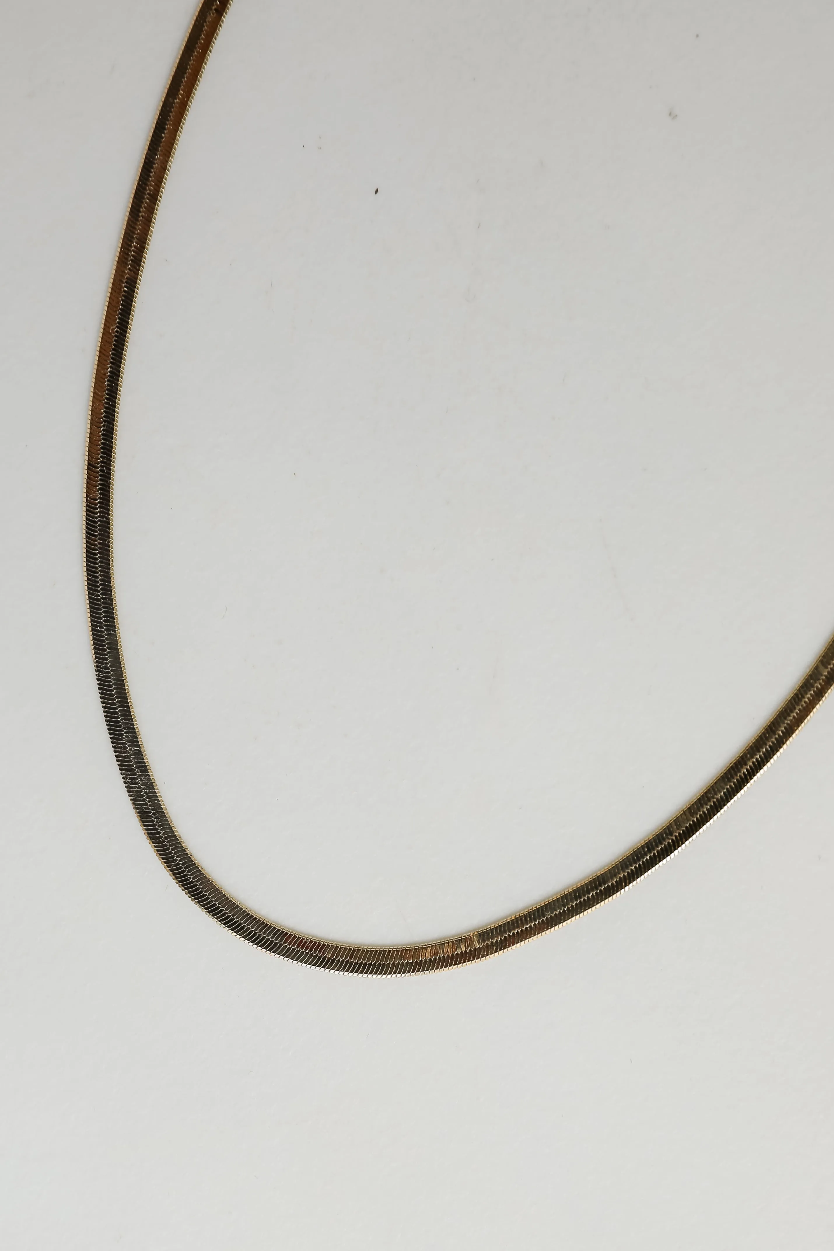 Monica Gold Snake Chain Necklace