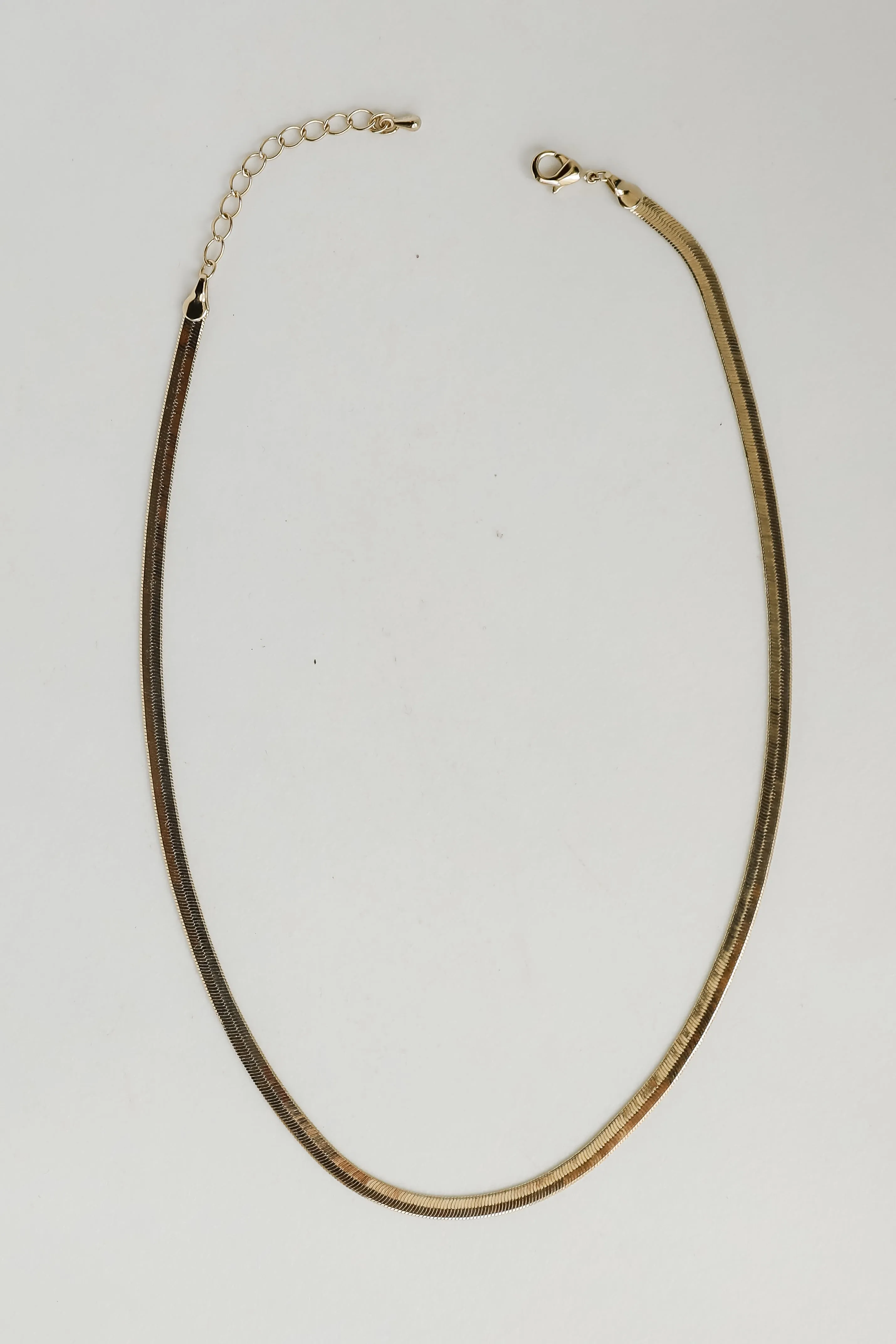 Monica Gold Snake Chain Necklace