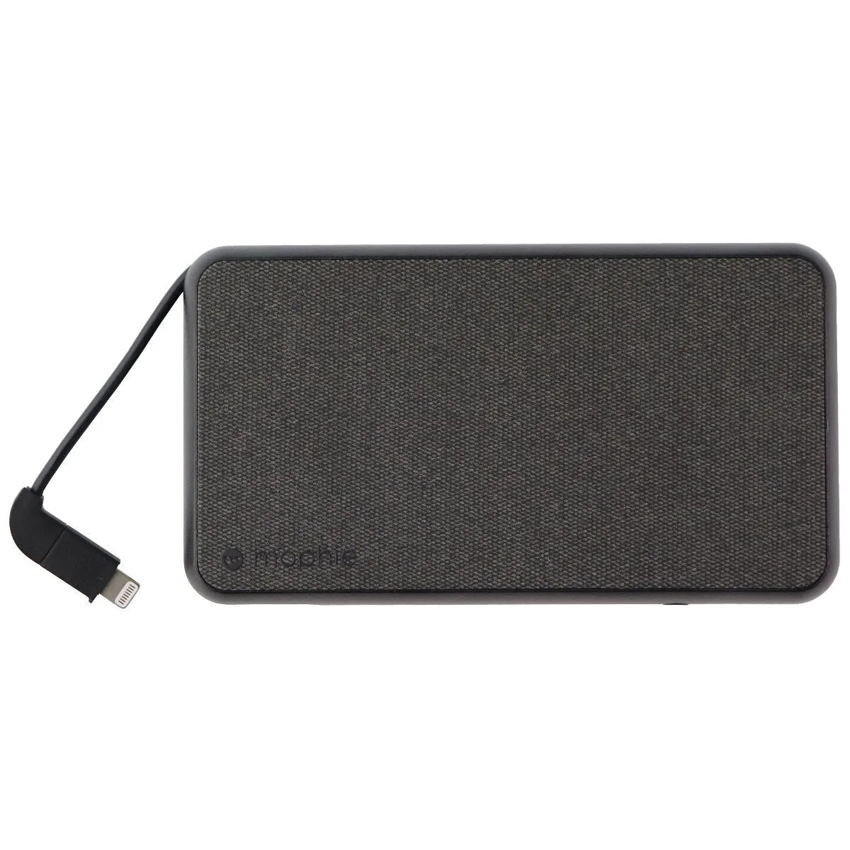 Mophie Powerstation Plus XL 10,000mAh Battery with Built-in Cable - Black