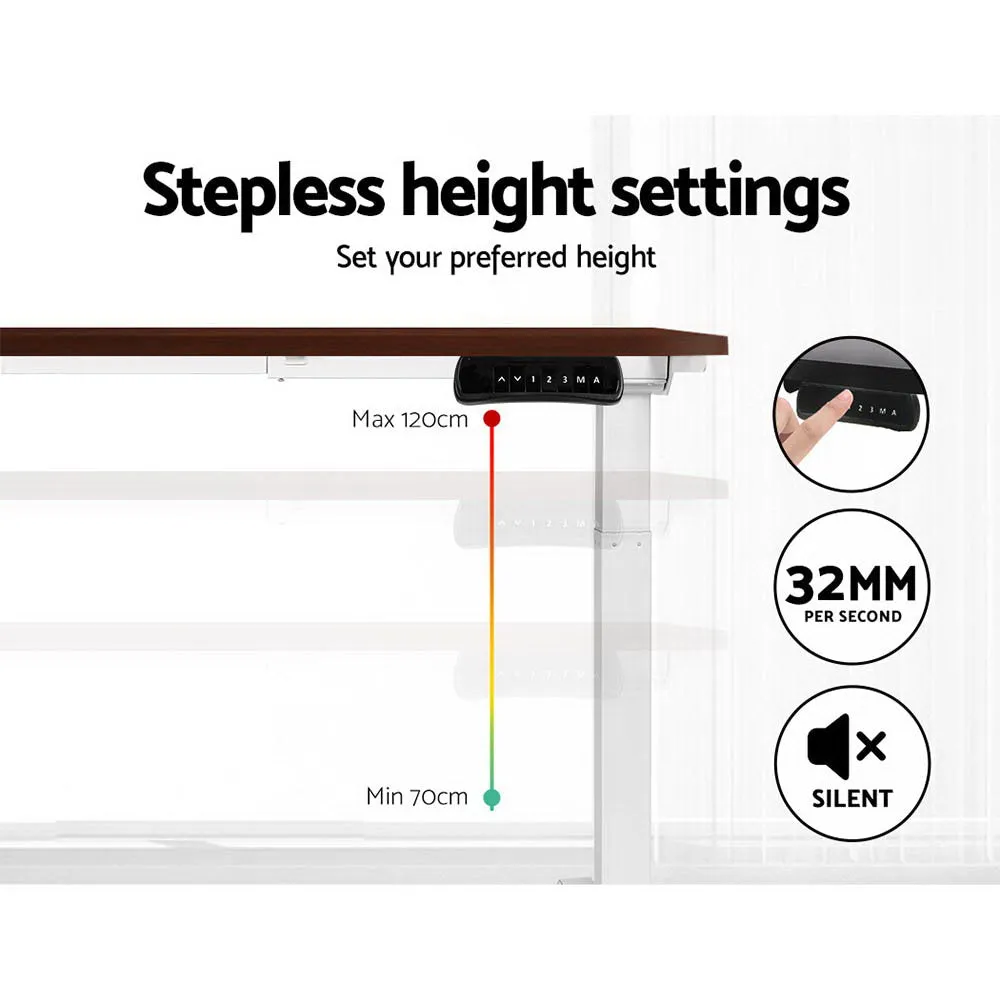 Motorised Dual Motor Standing Desk Frame 140cm - Artiss