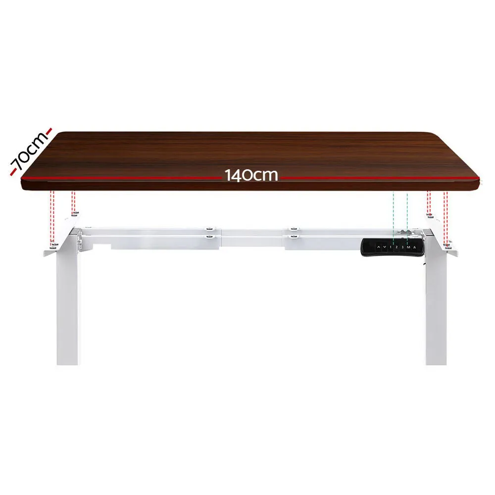 Motorised Dual Motor Standing Desk Frame 140cm - Artiss