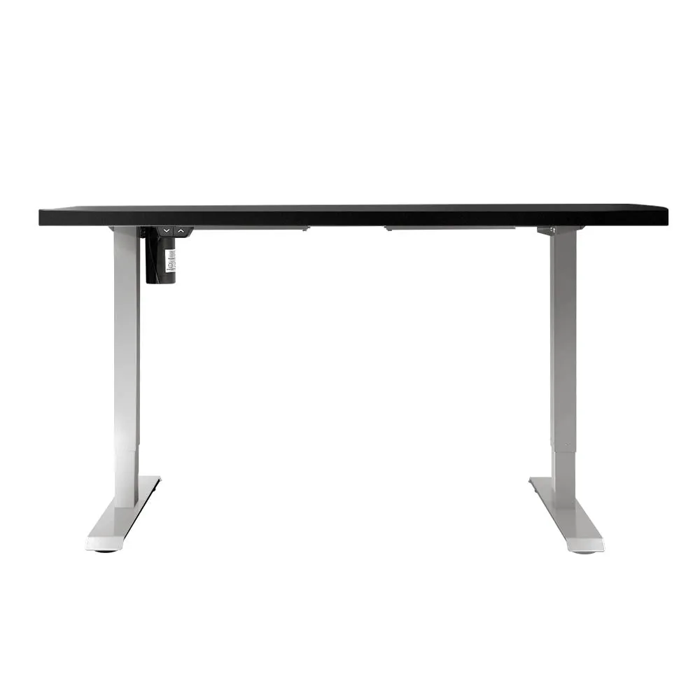 Motorised Height-Adjustable Standing Desk, Matte Black, Artiss