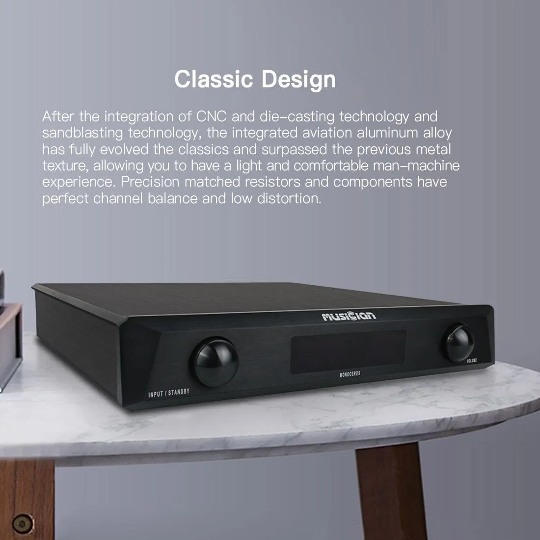 Musician Monoceros Fully Balanced Class A Power Amplifier & Pre-Amplifier