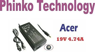 New Power AC Adapter Charger for ACER 5536G, 90W