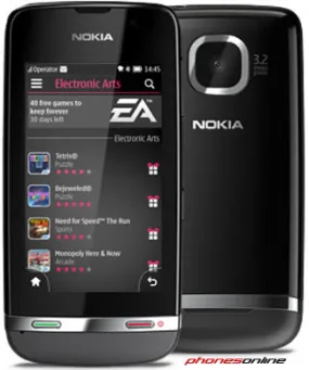 Nokia Asha 306 Grey SIM Free