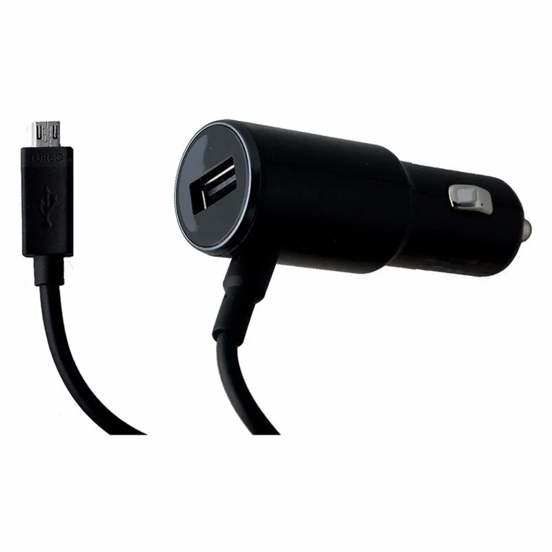 OEM Motorola Turbo 25W DUAL PORT Rapid Car Charger Genuine