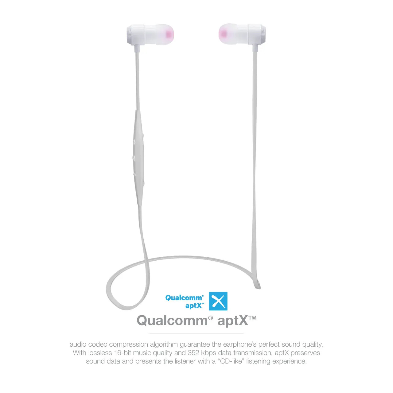 OG-MobiFren Holeic Hi-Fi Quality Stereo Sound with Metal Ear Body Bluetooth Earphone with Mobile App