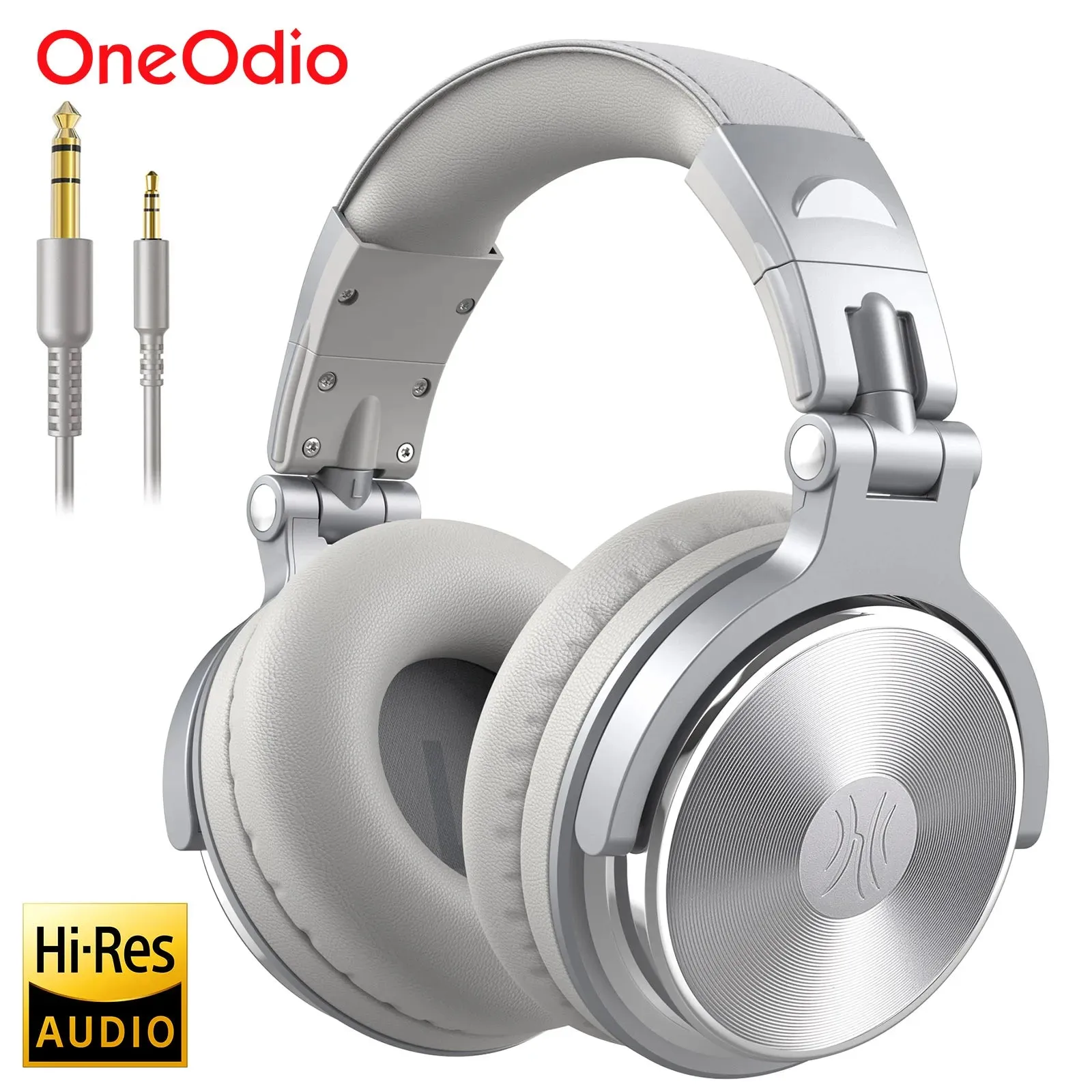 Oneodio Pro 10 Wired Headphones over Ear Hi-Res Audio Wired Headset with Microphone Studio DJ Stereo Headphones