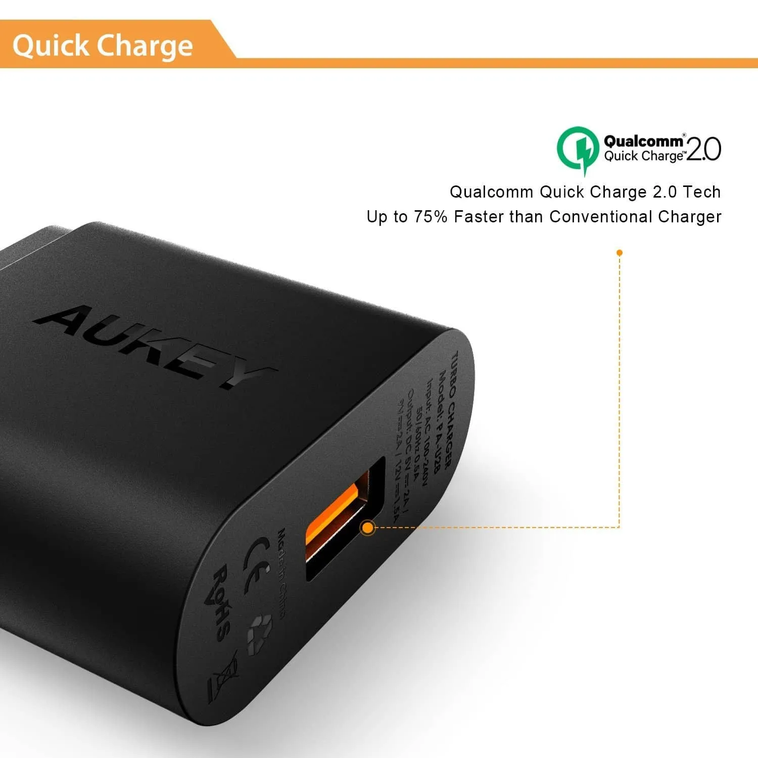 PA-U28 Qualcomm Quick Charge 2.0 Charger