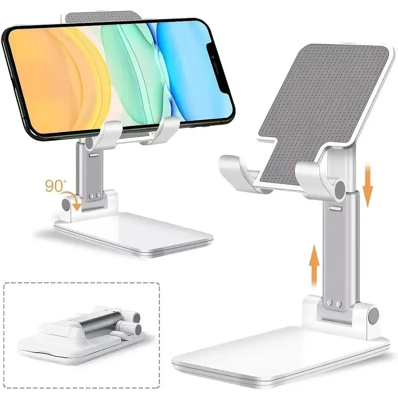 phone stand|Desk Mobile Phone Holder Stand For IPhone IPad Xiaomi Adjustable Desktop Tablet Holder Universal Table Cell Phone Stand