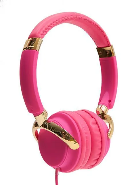 Pink Headphones