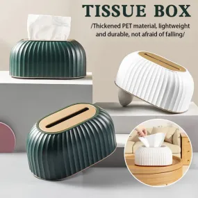 Premium quality desktop tissue box