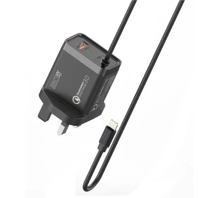 Promate Charger iCharge-PDQC3 UK - Black