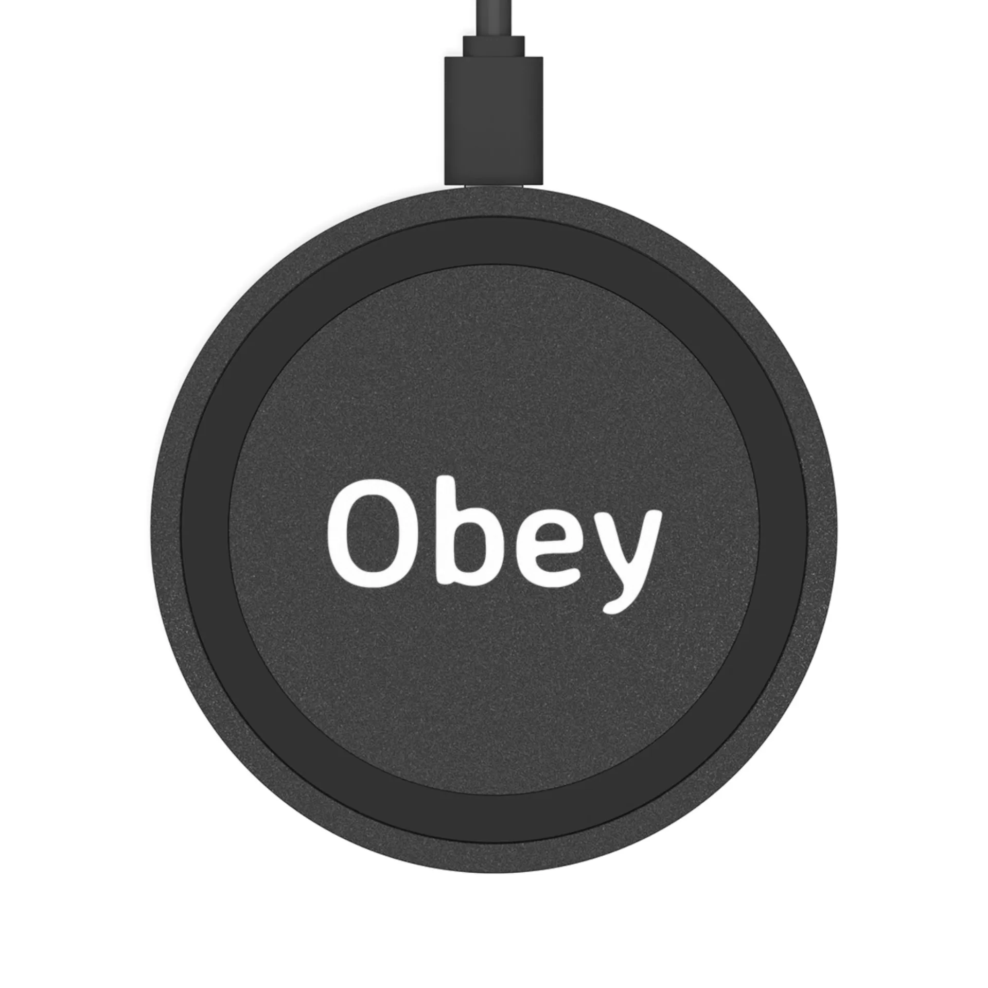 Quake Wireless Charging Pad - Obey | Fast Charging for iPhones and Android Smartphones