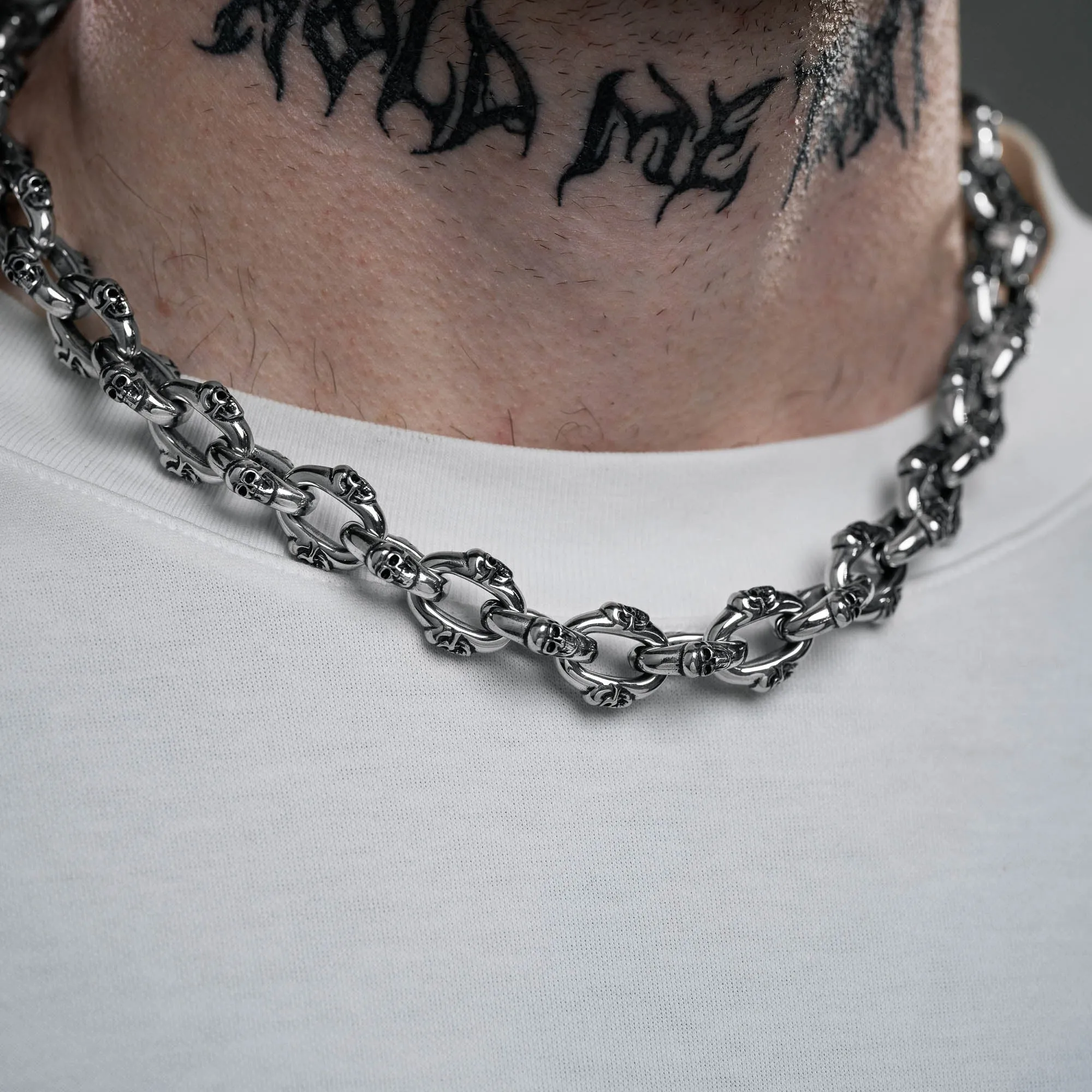 "Boneyards" Skull Chain