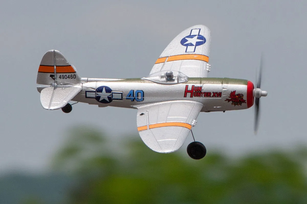 Rage R/C P-47 Thunderbolt Micro RTF Airplane with PASS System RGRA1307