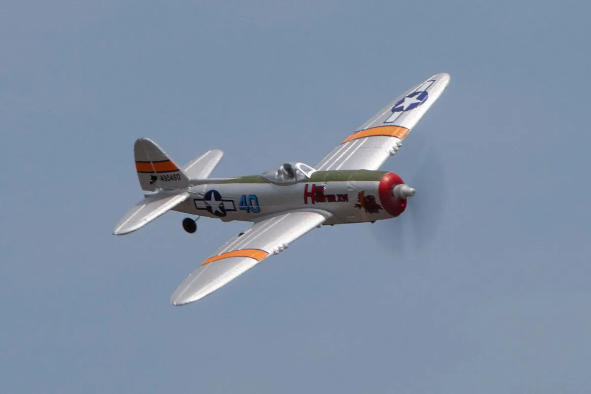 Rage R/C P-47 Thunderbolt Micro RTF Airplane with PASS System RGRA1307