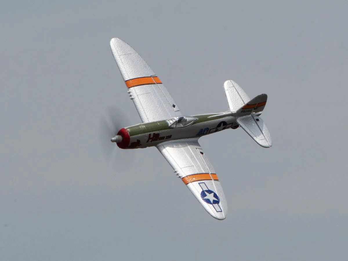 Rage R/C P-47 Thunderbolt Micro RTF Airplane with PASS System RGRA1307