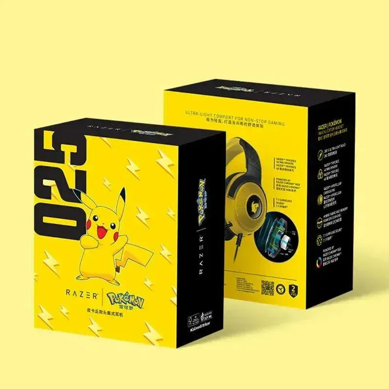 Razer Kraken V3 x Pokémon Pikachu Edition Headset