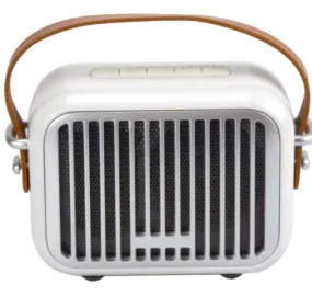 Retro White Mini Wireless Bluetooth Speaker