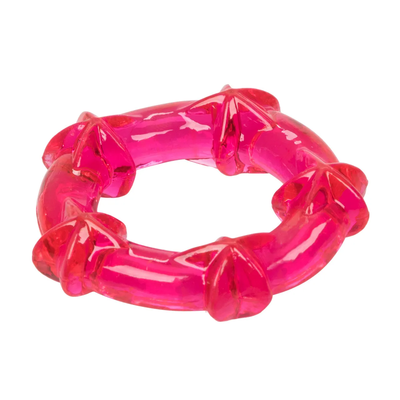 Rings! Magic C Rings Cock Rings (3 Piece Set) - Red