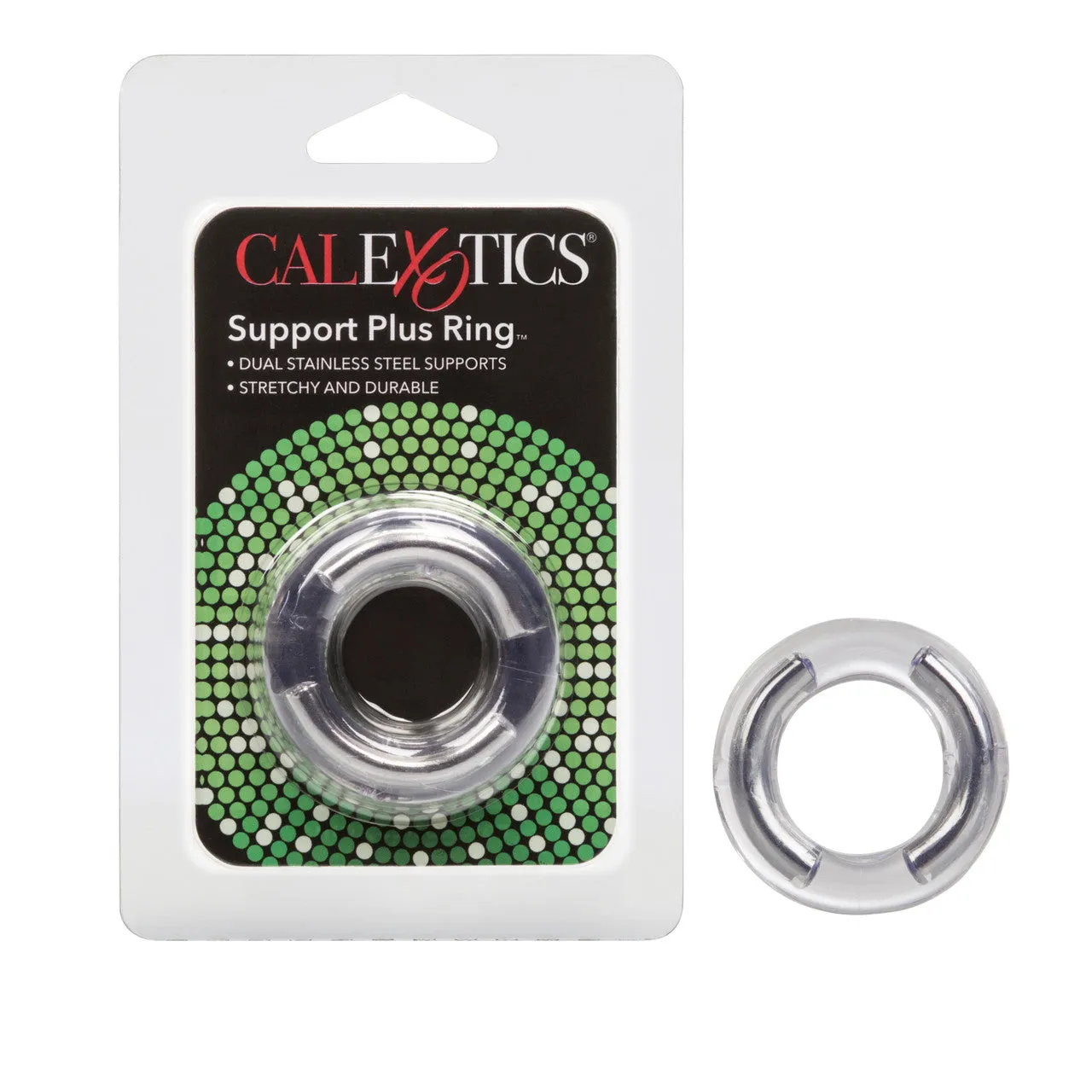 Rings! Support Plus Enhancer Cock Ring - Clear