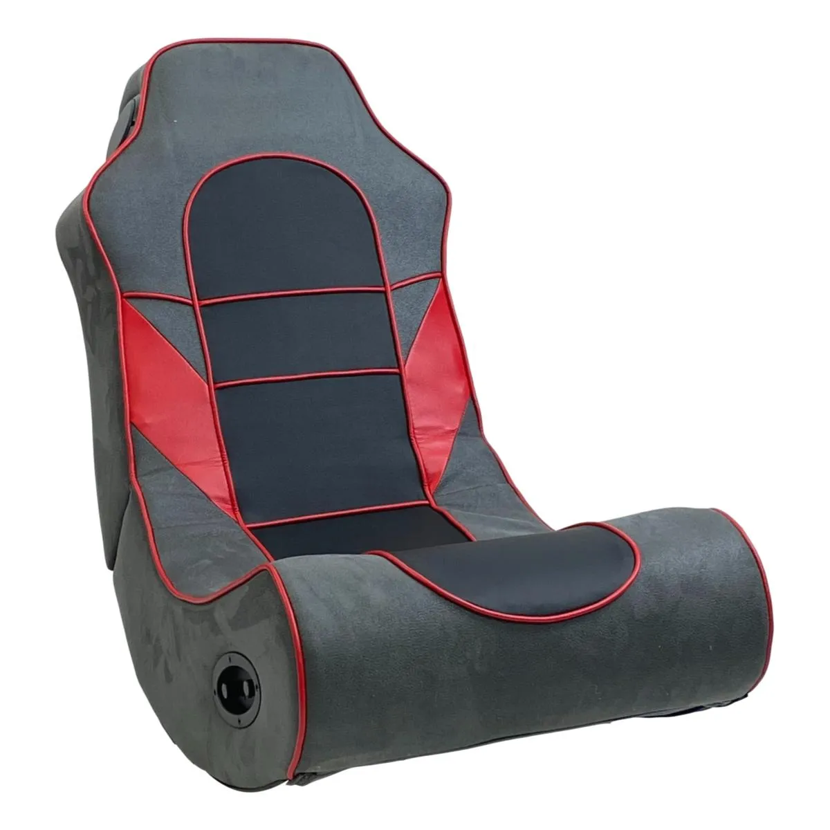 ROCKER SERIES/ A133 GAMING CHAIR (GREY-BLACK-RED)