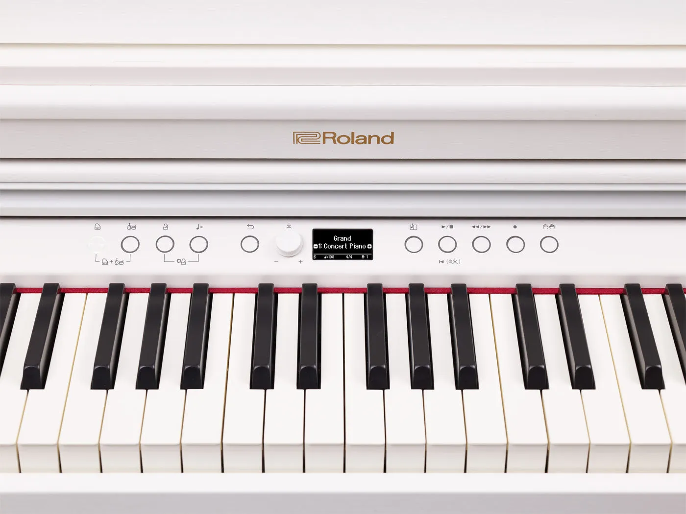 Roland RP701 Piano & Stool in White RP701WH