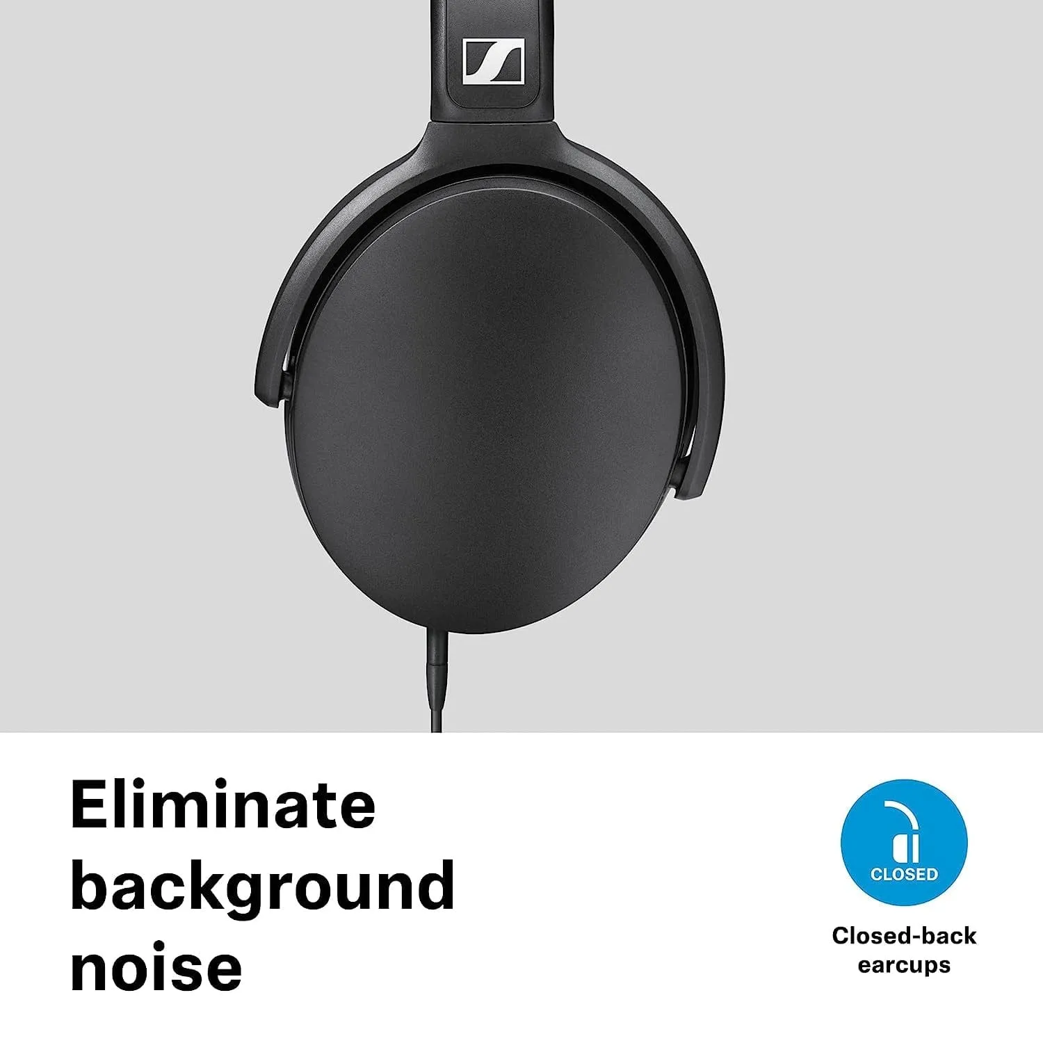 Sennheiser HD 400S Over-Ear Headphones with Microphone