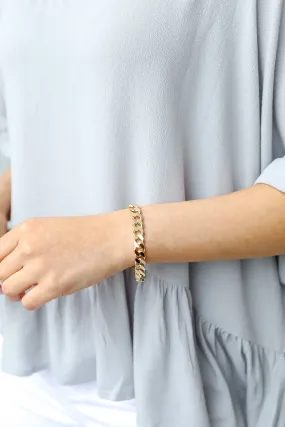 Shelby Gold Chain Bracelet