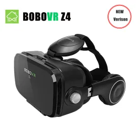 (Ship From RU) BOBOVR Z4 Mini Virtual Reality 3D glasses Cardboard 120 Degrees FOV VR Box Headset 3D with Bluetooth Remote