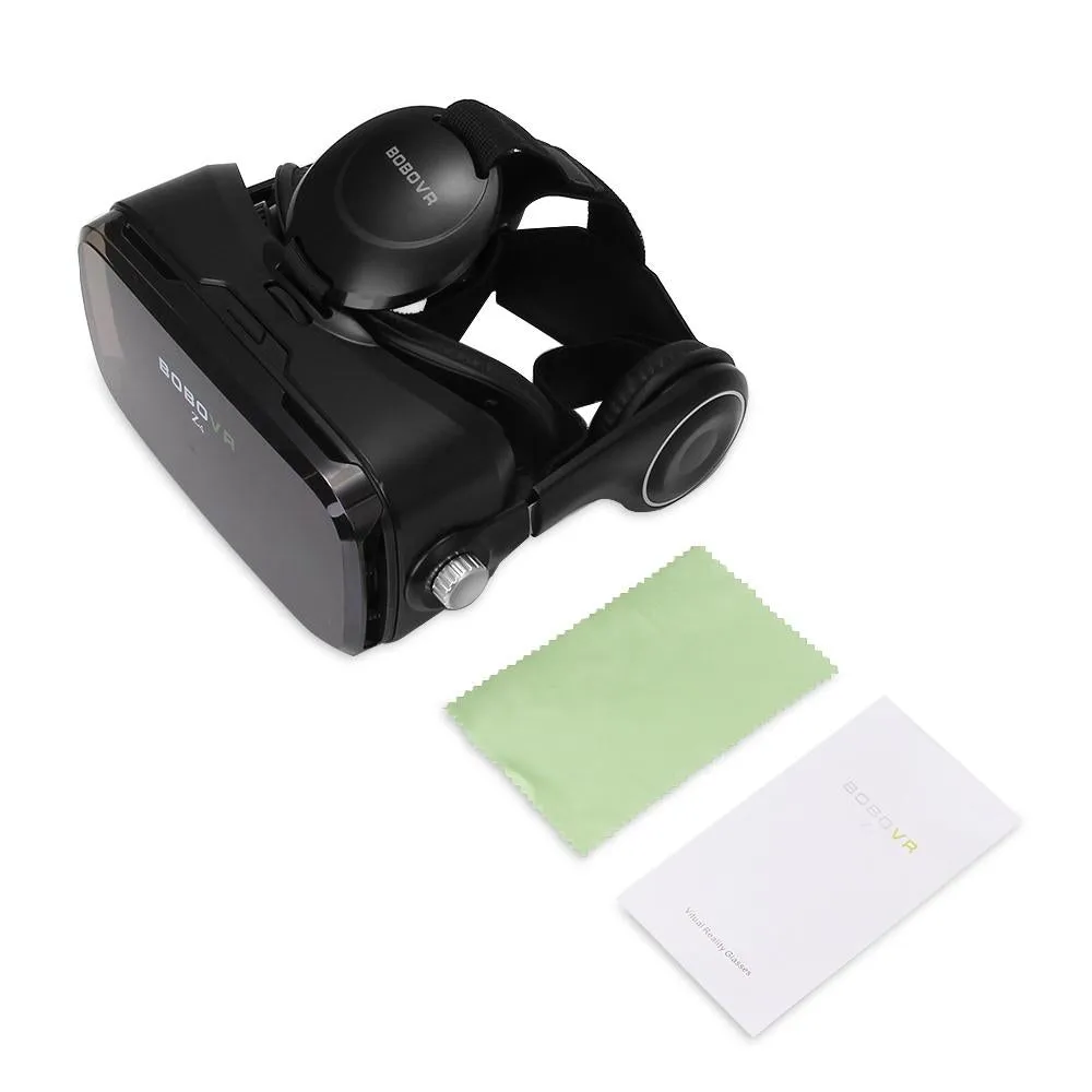 (Ship From RU) BOBOVR Z4 Mini Virtual Reality 3D glasses Cardboard 120 Degrees FOV VR Box Headset 3D with Bluetooth Remote