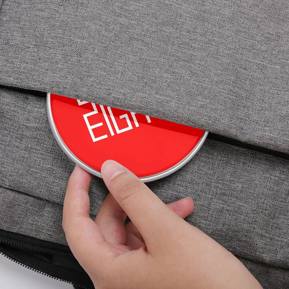 Sixty Eight 93 Logo White Red 10W Wireless Charger