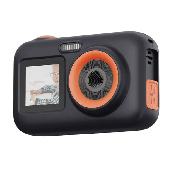 SJCAM SJ FunCam  Dual-Screen Action Camera for Kids (Black)