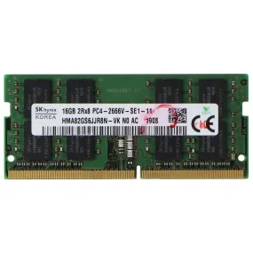 SK Hynix DDR4 (16GB) 2Rx8 PC4-2666V PC RAM Memory (HMA82GS6JJR8N-VK)